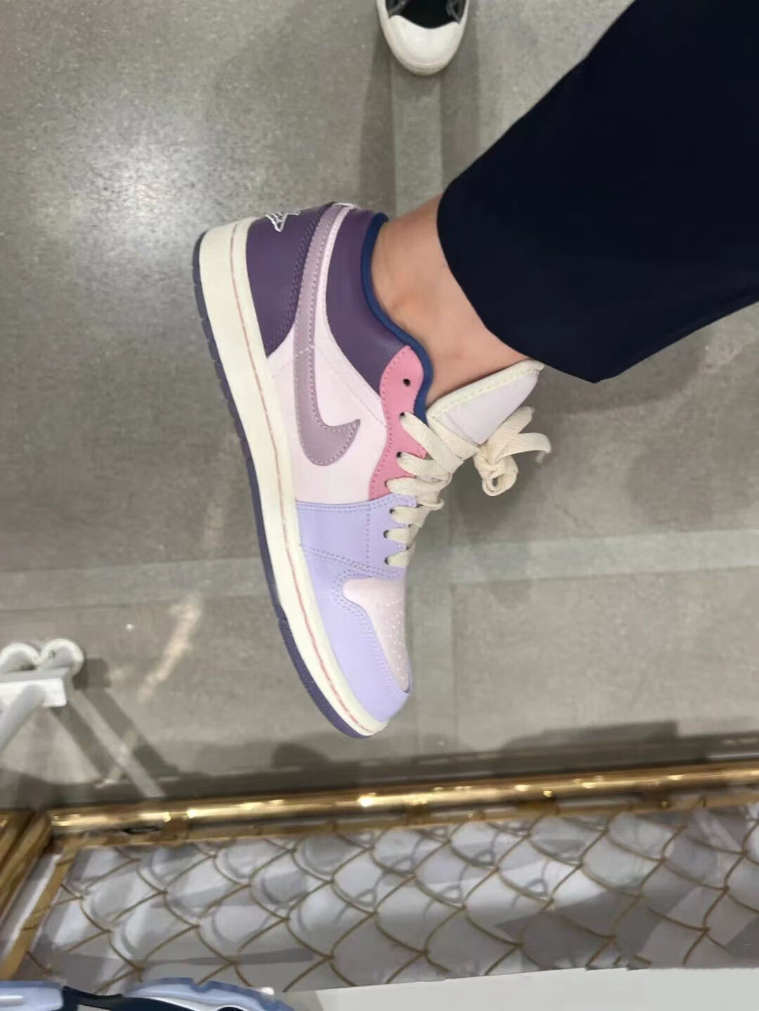 low aj·1 马卡龙 星黛露 复活节 复古百搭低·帮女子篮球鞋聨名 aj1