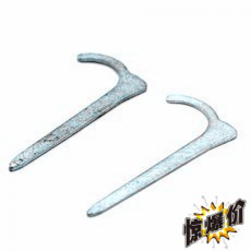 精选好货定制ppr水管配件铁勾丁勾钉管卡固定卡4分6分通用20勾钉