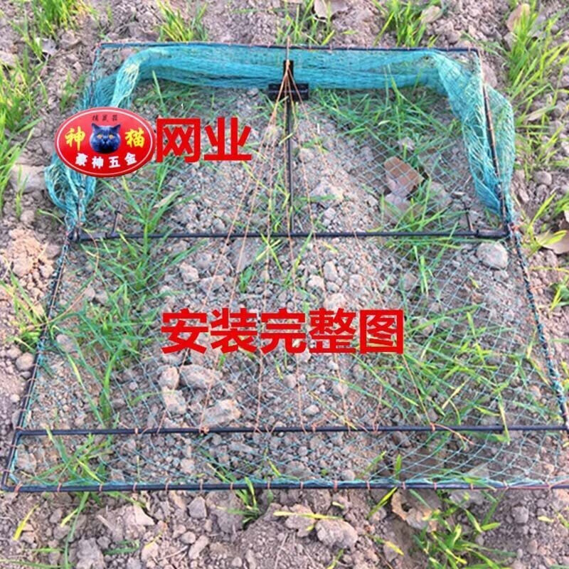 神器天落笼大号鸡笼家用养殖运输折叠网笼捕鸽神器全自动抓鸽子神器