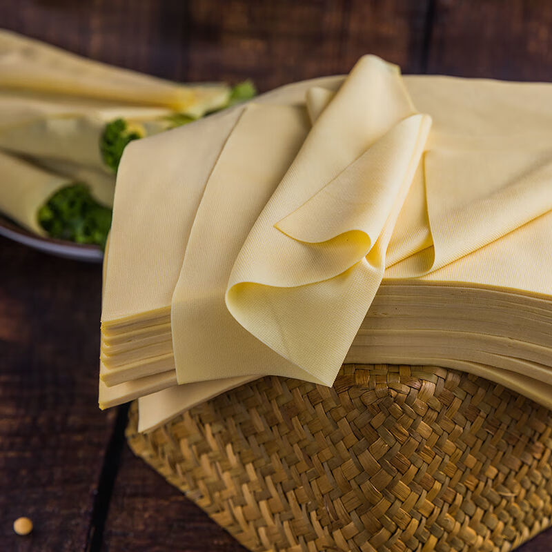 晨臻 淮南千张豆皮批发百叶薄千张批发百叶干豆腐手工豆皮千张安徽