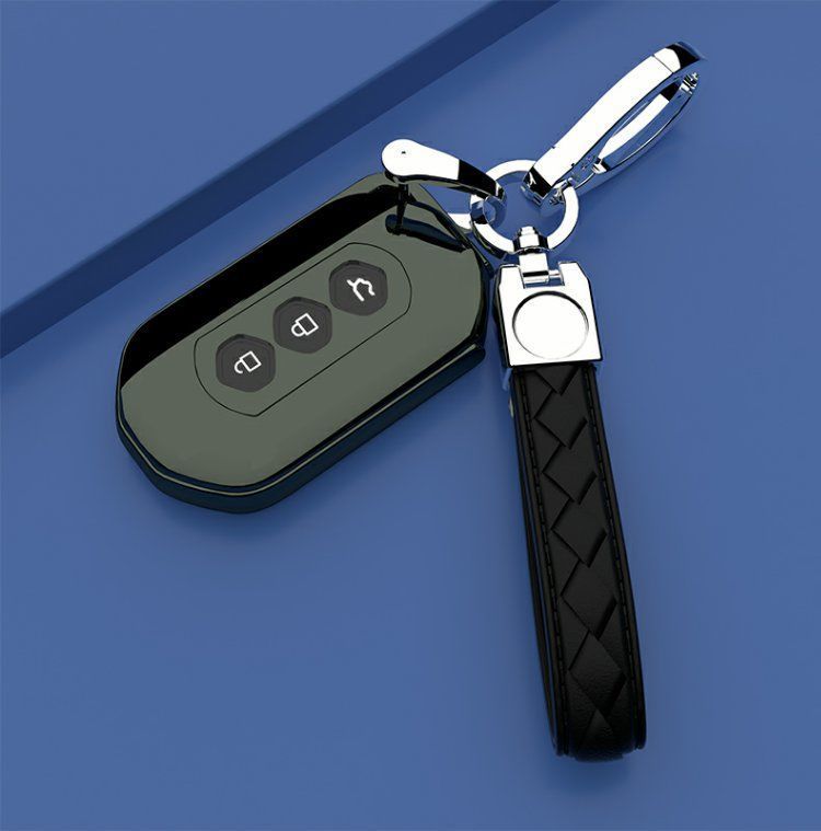 适用于2020款五菱凯捷钥匙套自动型汽车专用壳男士扣精品装饰配件锋芒