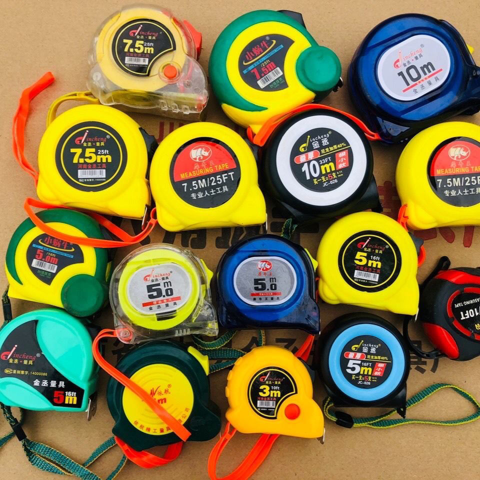 钢卷尺钢尺按斤称卷尺五金工量具木工米尺测量防水尺子1斤钢卷尺