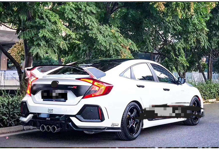 舒帝卡适用于十代思域改装typer大包围思域tr包围前杠后杠前脸保险杠