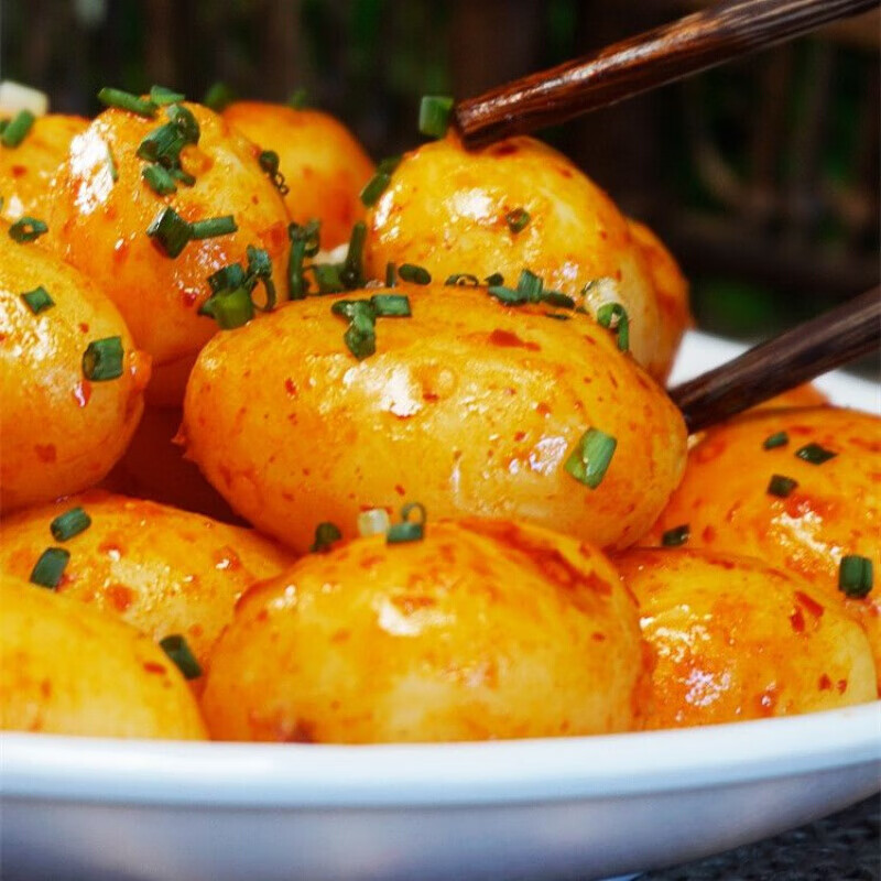 永一香辣小土豆 食小吃四川特产麻辣烤土豆休闲食品 炭烤土豆46g*20袋