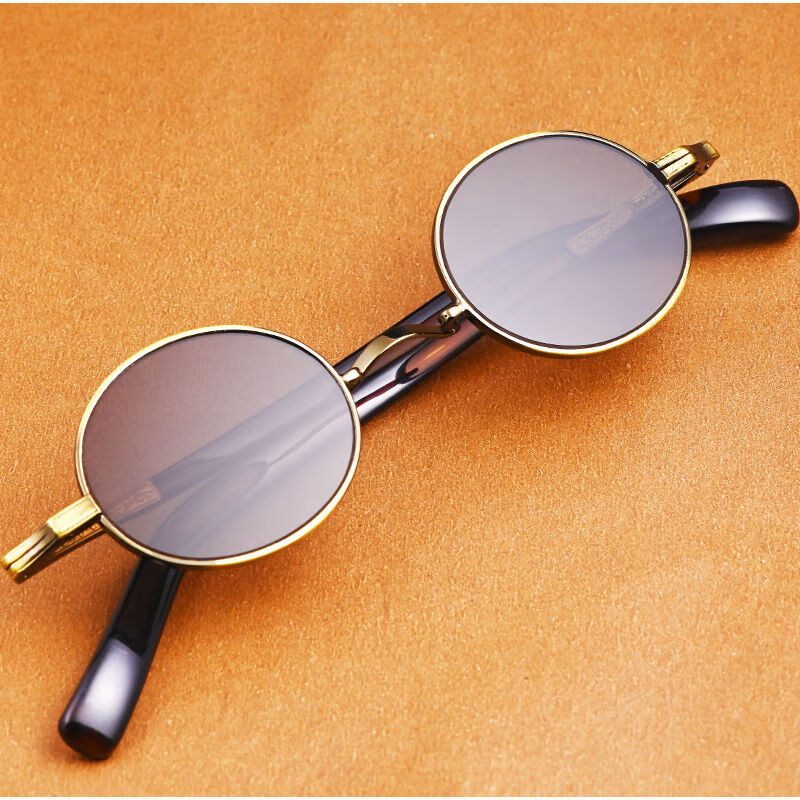 初光水晶石头镜全框小椭圆水晶眼镜男女高清水晶石养目镜舒适墨镜az