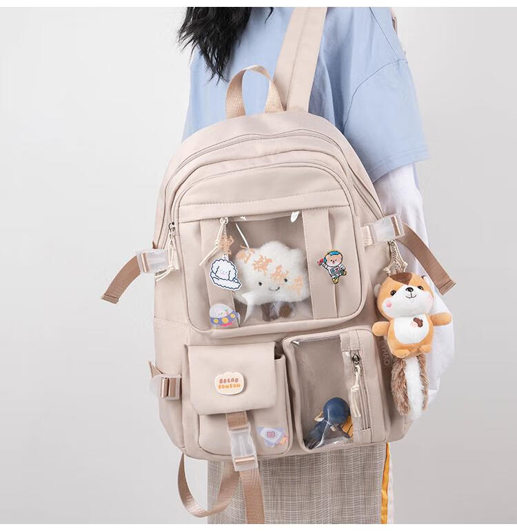 泫雅风书包艾古可爱软妹泫雅风ins书包日系高颜值小众森系女校园韩版