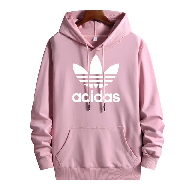 阿迪达斯 (adidas) 21新款连帽纯棉薄厚两款三叶草卫衣男女情侣宽松