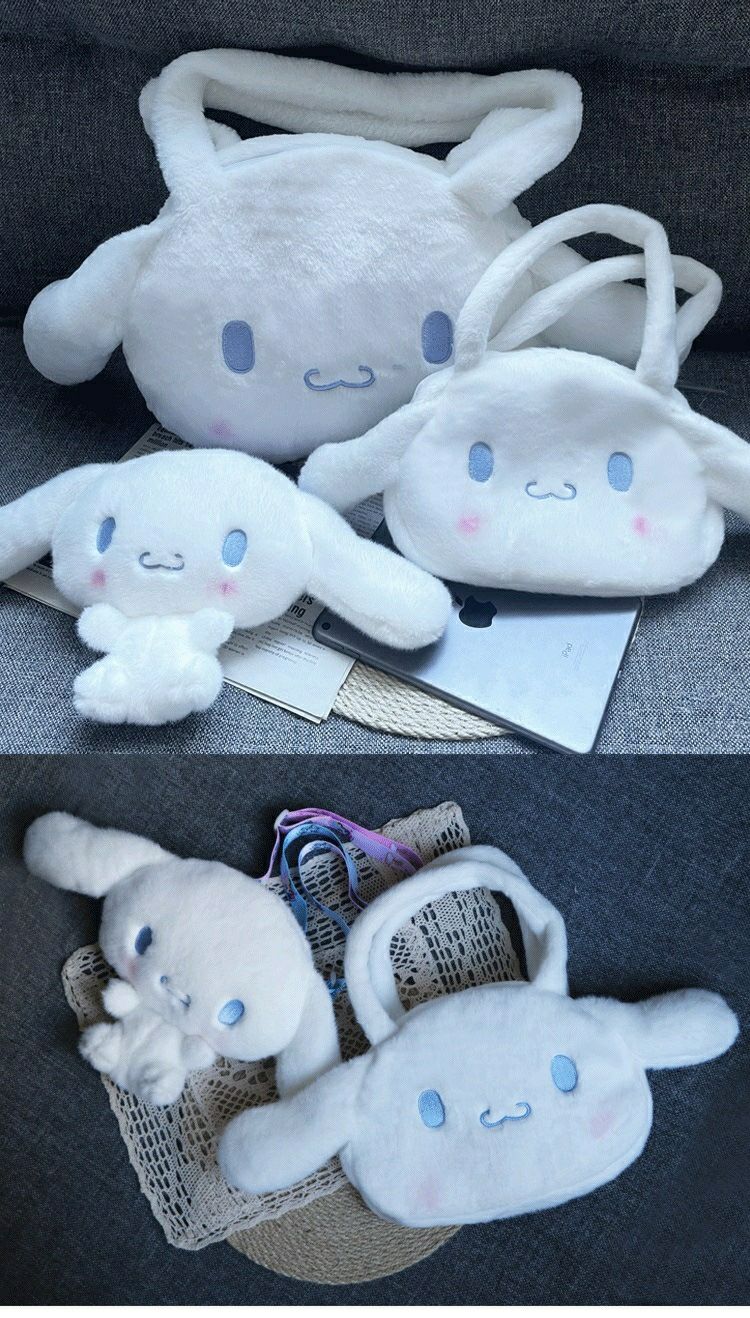 贻华玉桂狗包包diy毛绒包包女日系可爱少女jk小挎包零钱包玉桂狗手机