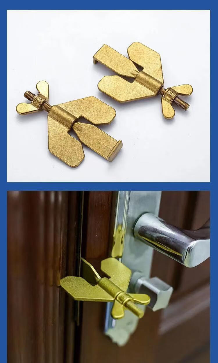 阻门器防盗家用女生堵门阻抵门挡酒店旅行安全独居防身顶门神器女黑色