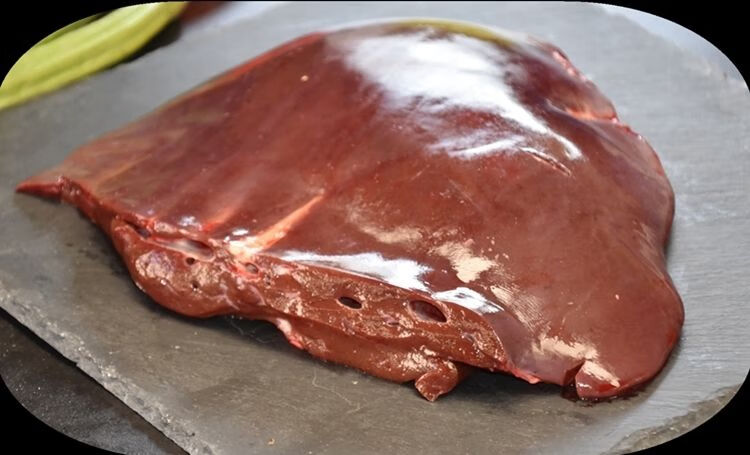 国产新鲜牛肝5斤真空包装新鲜黄牛肉现屠宰生鲜牛内脏速冻牛肉国产生