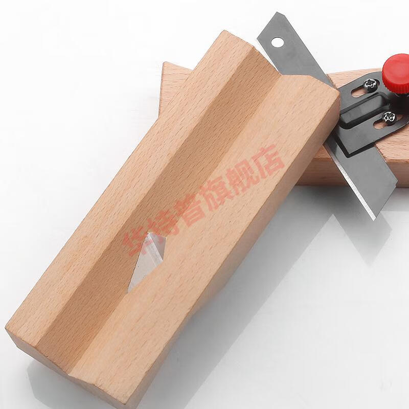 吸音板石膏板专用木工刨v缝聚酯纤维倒角刨子45度修斜角边倒角器榉木