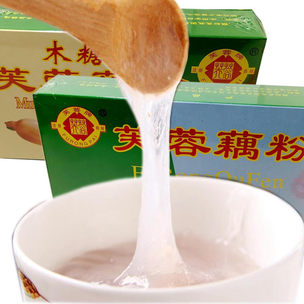 天津特产芙蓉藕粉225g6盒原味即食速溶营养早餐冲饮包1盒原味1盒味