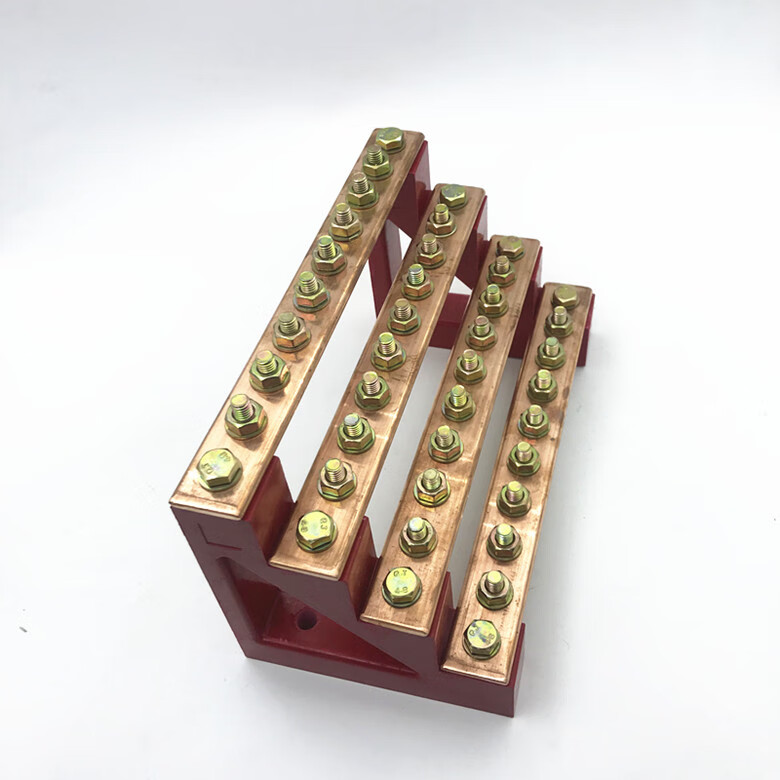 汇流铜排机房接地排等电位接线铜排配电汇流排导电汇流排镀锡铜排