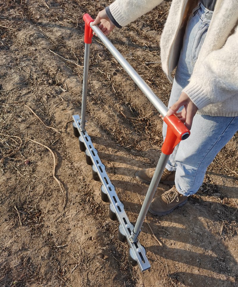 种草莓神器打孔机农用工具打窝栽苗移苗打洞打眼器大棚蔬菜定植器