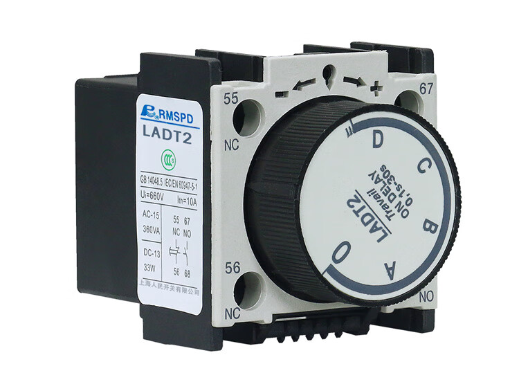 cjx2空气延时头013s30s180s通电延时断电延时交流接触器la2断电延时