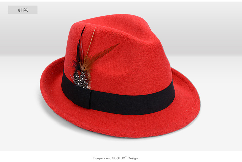 蜜丝刘新品圆顶礼帽加大码上海滩帽子男女英伦复古礼帽新郎官结婚帽