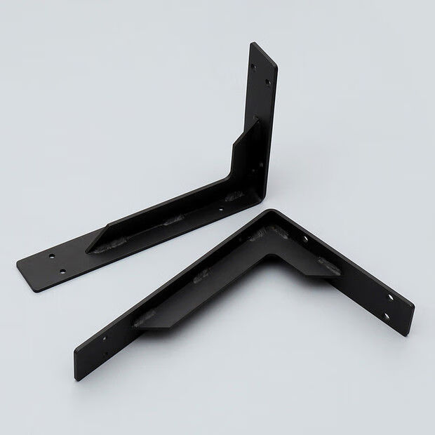 墙上三角支架支撑架大理石托架洗脸盆角铁电视柜三脚架承重置物架木派