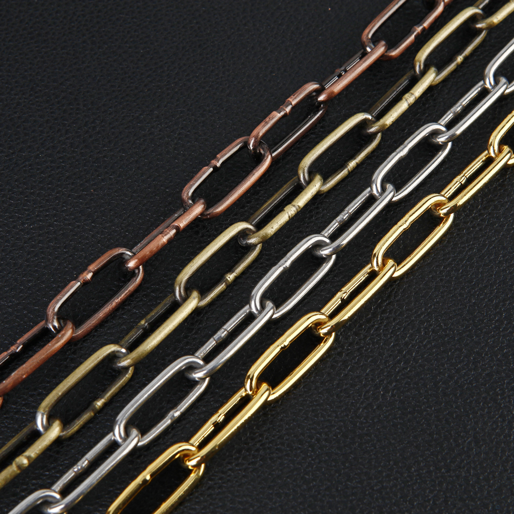 通用 古铜金色挂衣链晒衣链装饰链条护栏吊灯链条锁链钢链铁链金属链
