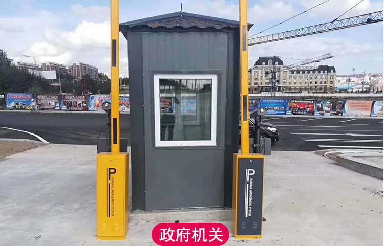 电动道闸机抬杆门卫栏杆自动遥控起降杆门控挡车器小区大门升降杆八角