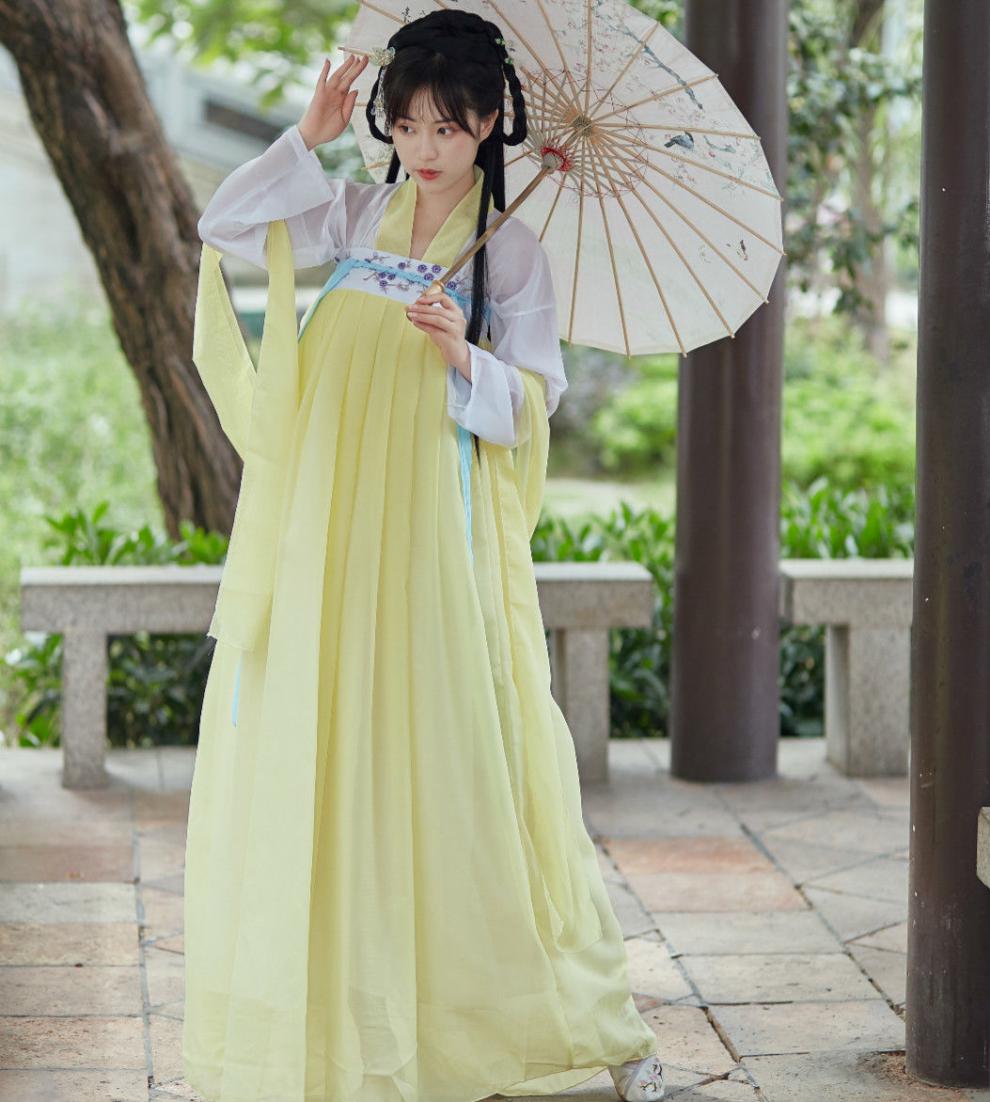 汉服女成人仙气古风古装衣服女仙女超仙套装齐胸襦大码成人汉服套装