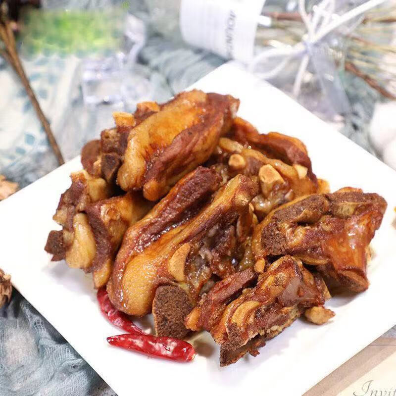 新鲜清真羊排羊排尖羊蝎子羊角排羔羊排羊骨头山羊批发牛羊炖料买三斤