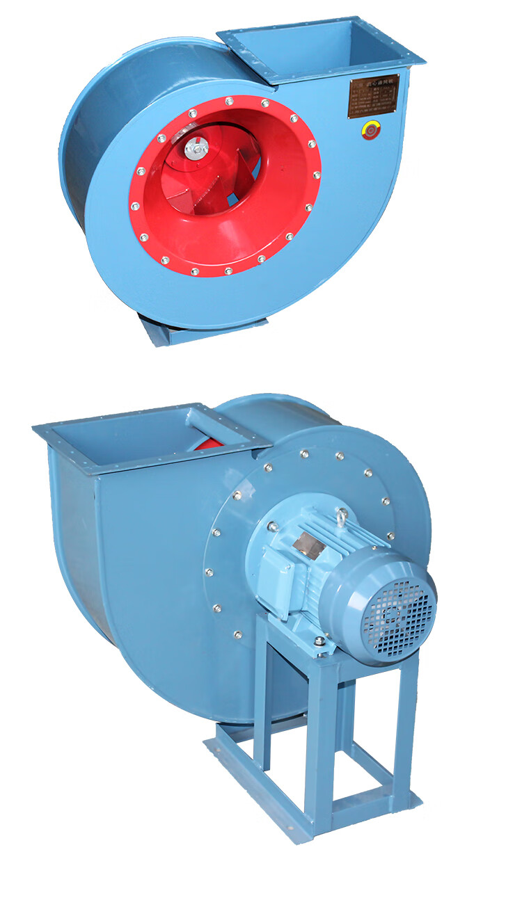 画凰472离心风机工业除尘抽风机耐高温喷漆房排风机380v环保引风机25a