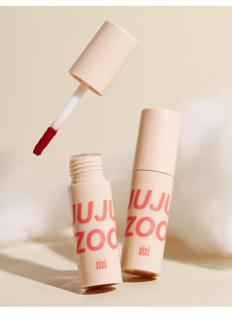 xixi 唇泥唇釉雾面哑光口i红慕斯丝绒不沾杯不掉色唇颊两用秋冬 5