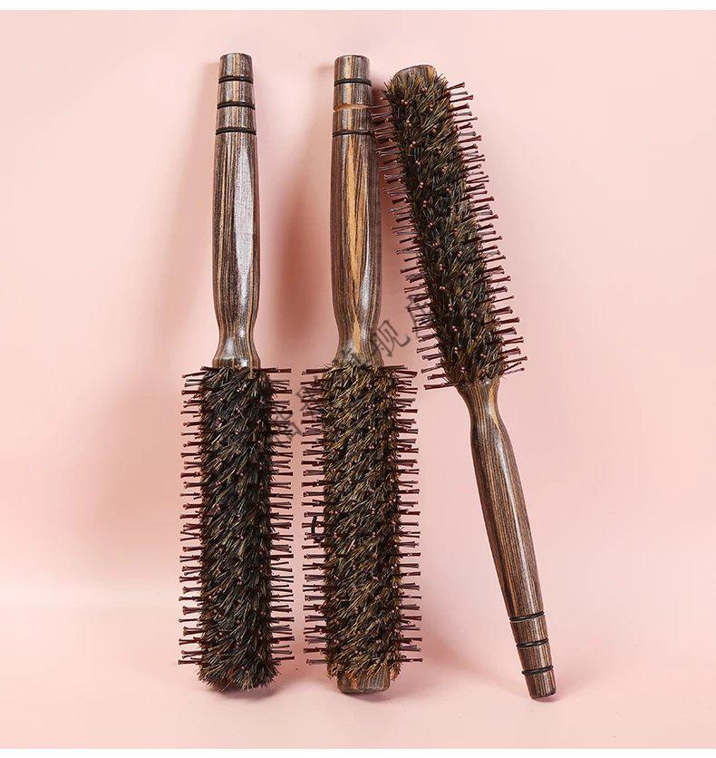 卷发梳子内扣发廊理发店发型师卷梳吹头发造型圆筒滚梳女 关注店铺