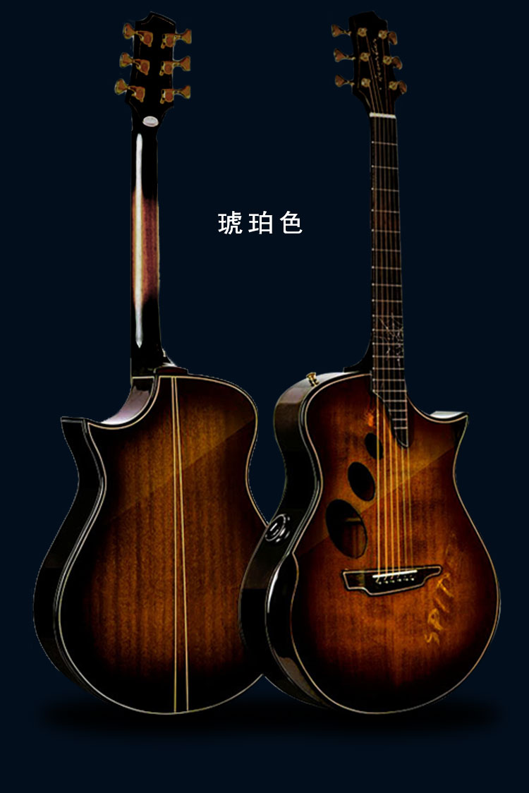 民谣木吉他40寸吉它奥卡迪斯全单板男女生专用演奏级定制款sp1040寸