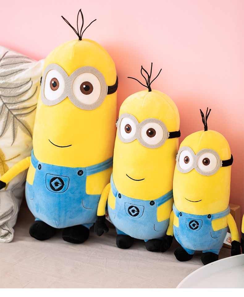 六一儿童节礼物乐高lego神偷奶爸毛绒玩具小黄人公仔抱枕创意儿童玩偶