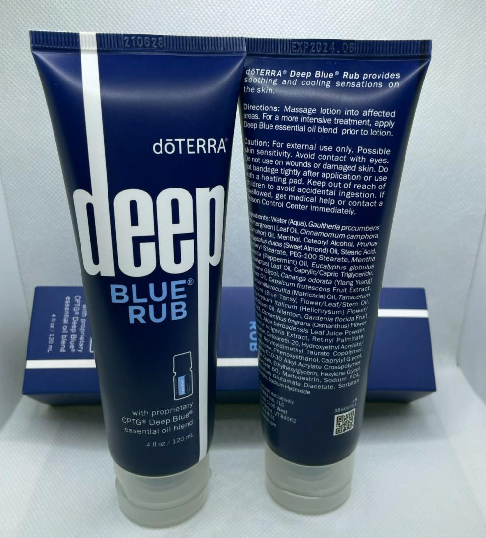 doterra 多特瑞舒缓乳霜乳膏紧致嫩肤舒缓膏乳霜108克 deep blue rub