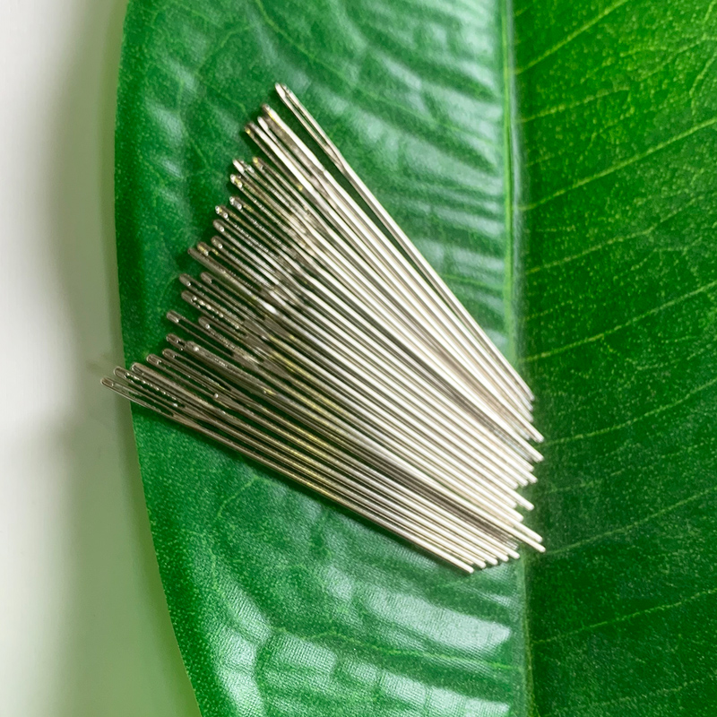 4股针圆头针纯头针德国prym绣花针24号26号中格3股26绣针适用于13股绣