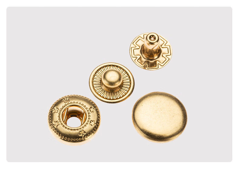 简梦伊镶钻精美衣服纽扣纯铜暗扣金属子母扣摁扣隐形衣服扣子按扣免缝