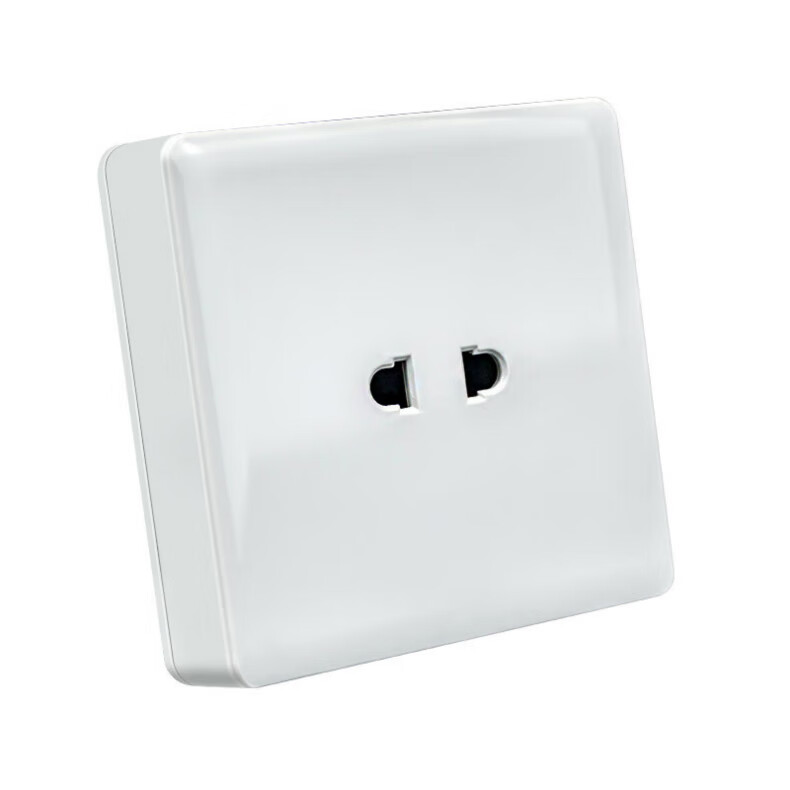 二孔明装充电桩插座户外电瓶车充电桩明装插座带指示灯二孔插座,s7 二