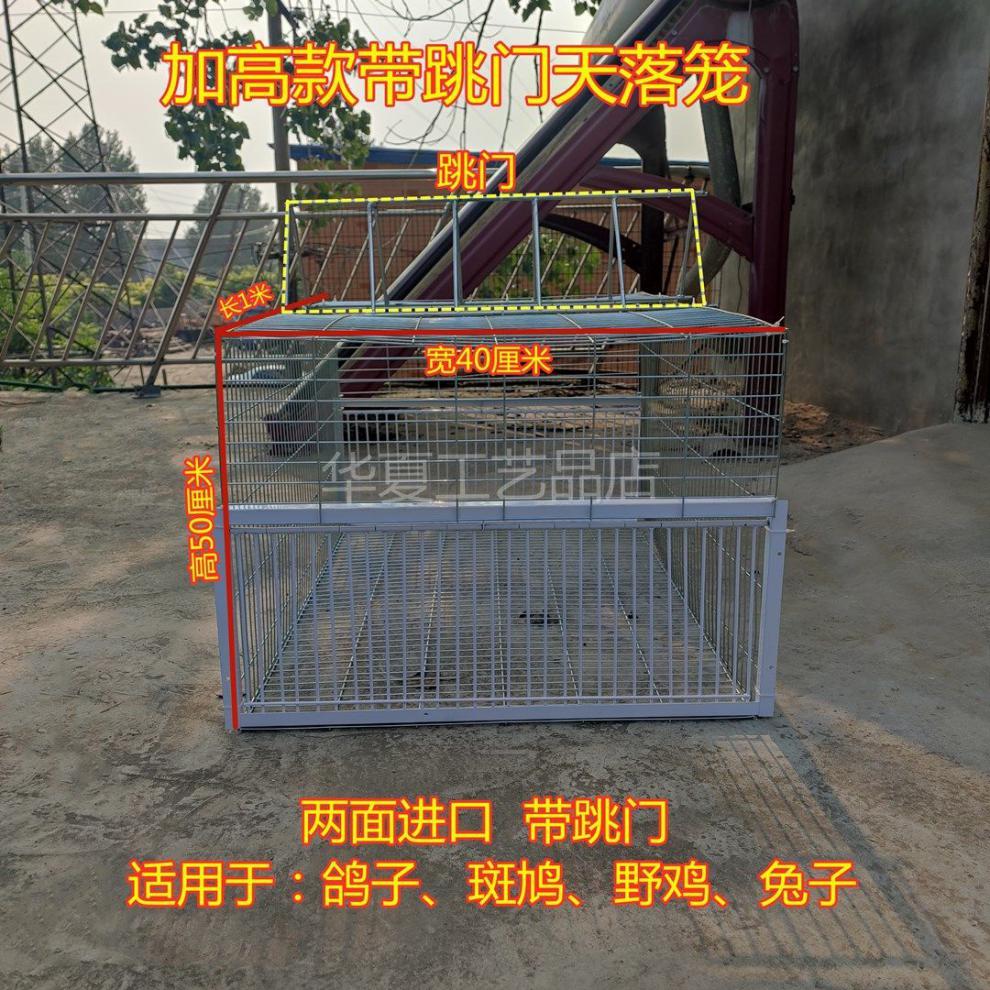 逮鸟夹子安全救助抓鸽子神器野外捕鸽子抓器网全自动大号诱捕逮鸽子