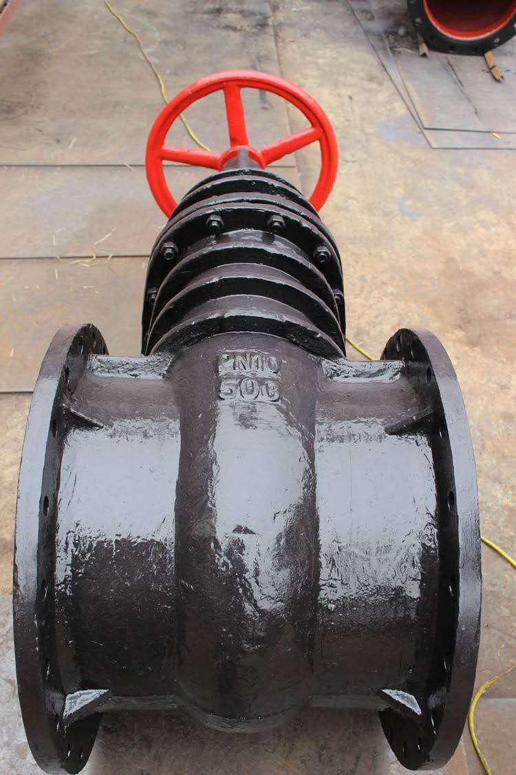 铸铁法兰闸阀暗杆z45t10法兰闸阀水管闸板阀门开关水闸阀dn25010寸