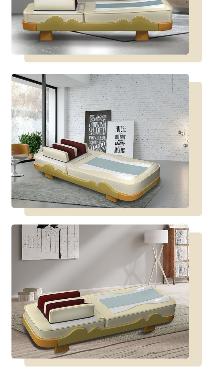 亿喜来健玉多功能温热理疗床健康坊康亦健全身玉石电动推拿按摩床a款