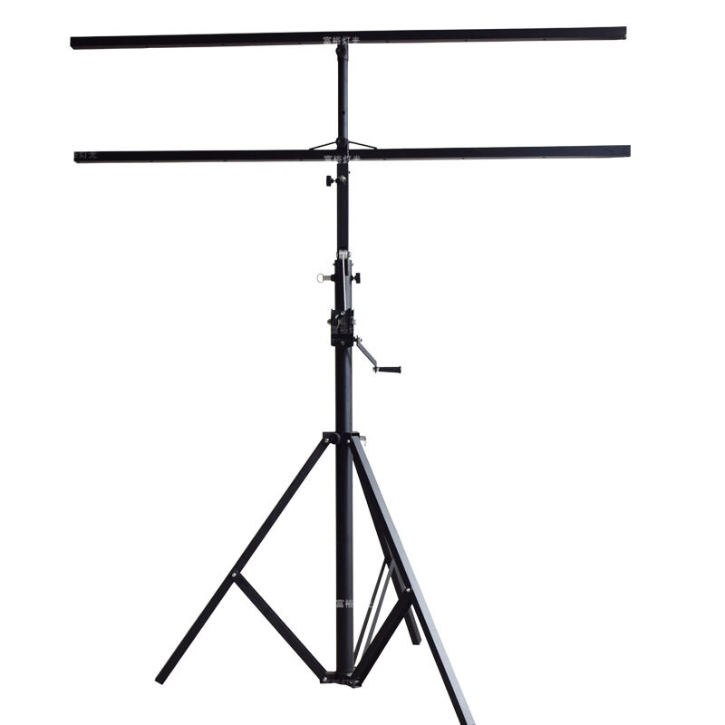 舞台灯光帕灯支架加厚流动演出灯架手摇4米5桁架婚庆舞台三角架子3米