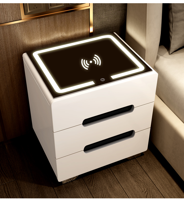 华为huawei智能床头柜智能床头柜迷你简约现代轻奢卧室可充电网红多