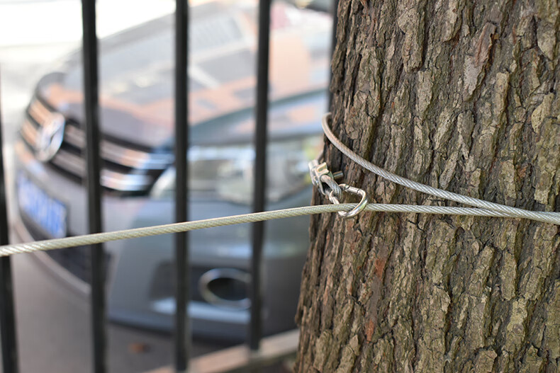 晾衣绳户外户外加粗防滑不锈钢晾衣绳钢丝挂衣绳子室外晒被绳包塑钢丝