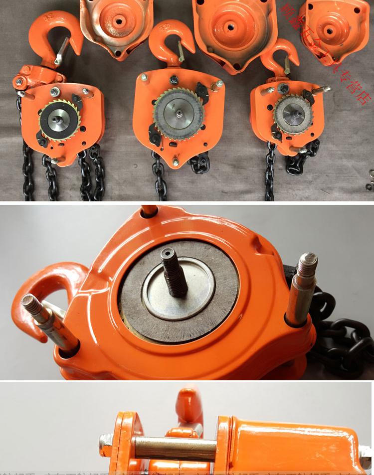 手拉葫芦起重倒链手动吊葫芦铁葫芦环链1t2t5吨2吨6米单链