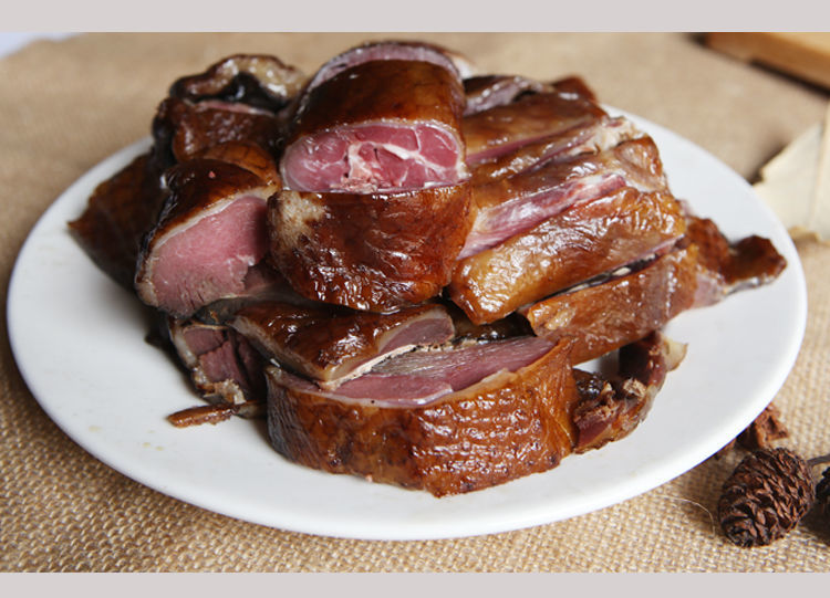 酱鸭绍兴特产安昌古镇酱老鸭 呆婆鸭杭州酱鸭3.5-4斤左右风干腊鸭 .