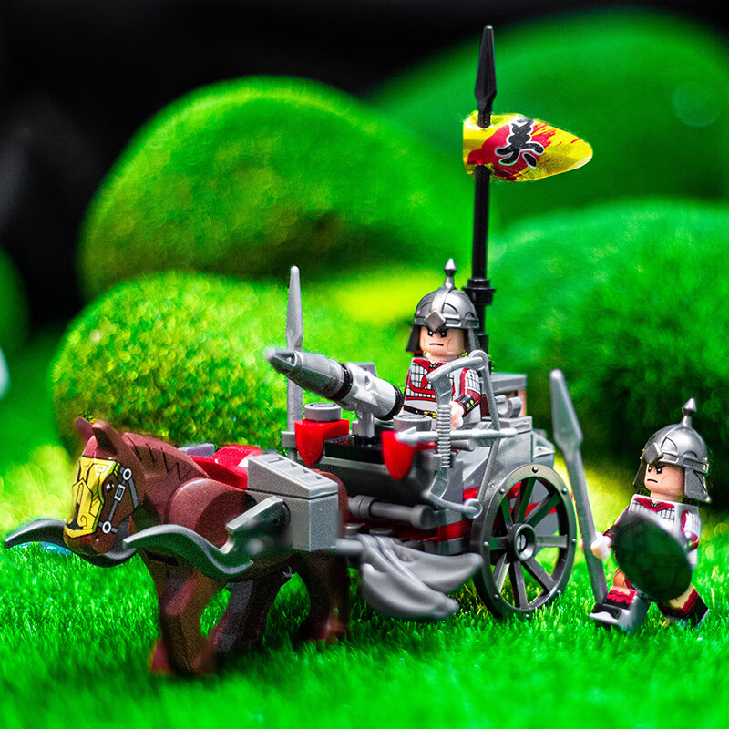 京选优品木牛流马国潮玩具三国演义神龙攻城车诸葛亮木牛流马战车三国