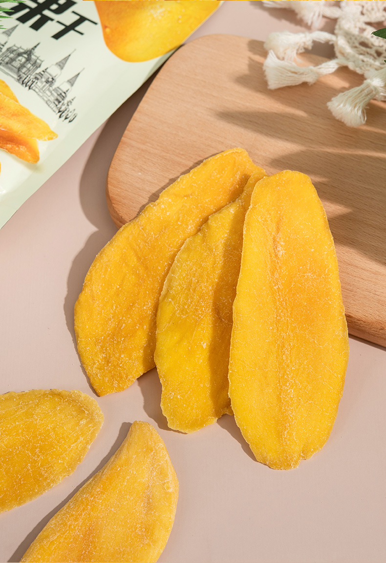 昌茂芒果干海南风味芒果干果脯片袋装海南特产三亚休闲零食泰式芒果干