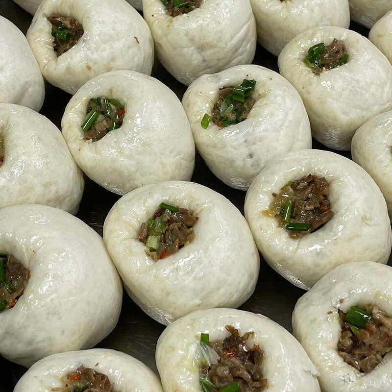 衢州特产龙游美食葱花馒头 现做小吃速食早餐半成品加热即食 10个不辣