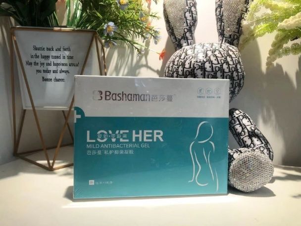 芭莎蔓私护凝胶女性私处护理止痒滋润修护芭莎曼3盒凝胶3个冲洗器