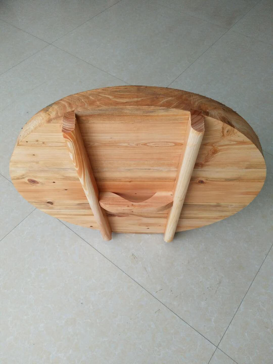 木盖手工杉木锅盖炒锅锅盖大小锅盖蒸笼木质铁锅盖木头水缸盖子直径42