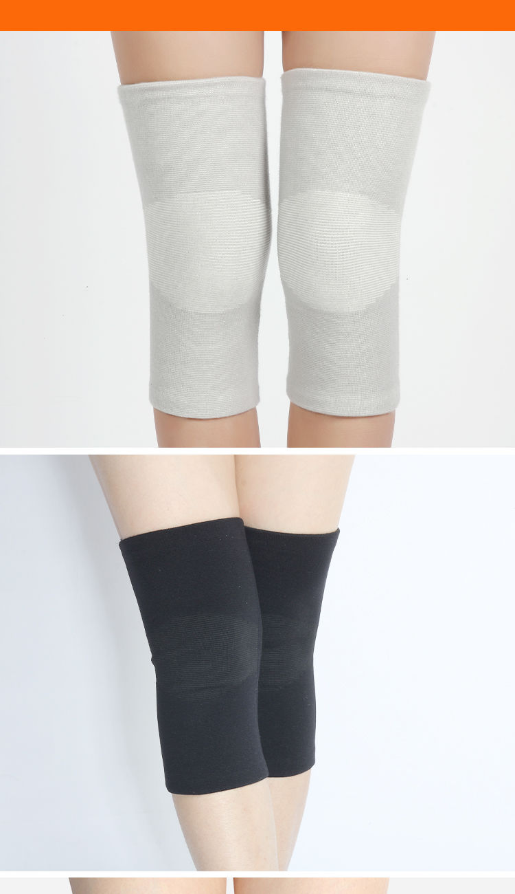 郡格自发热护膝保暖老寒腿老人防寒薄款护腿套夏季防寒男女士四艾草