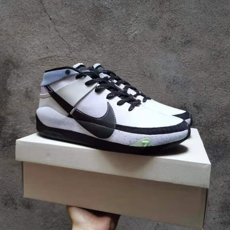 新款杜兰特13代气垫篮球之星实战篮球鞋kd13断码耐磨篮球鞋 黑红 39