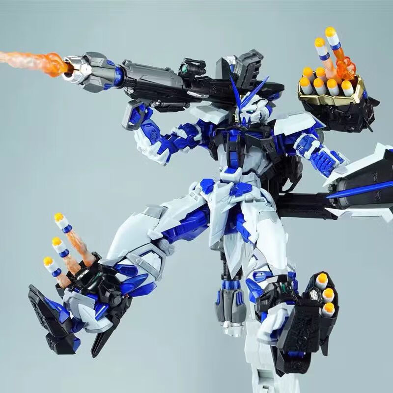 顺丰 大班模型 mg1:100 mb蓝异端 配地台配蓝水贴 纸质说明书 mb蓝